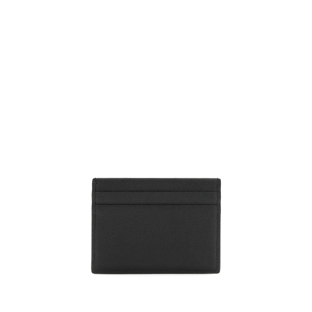 Burberry Black Calf Leather Bos Taurus Wallet