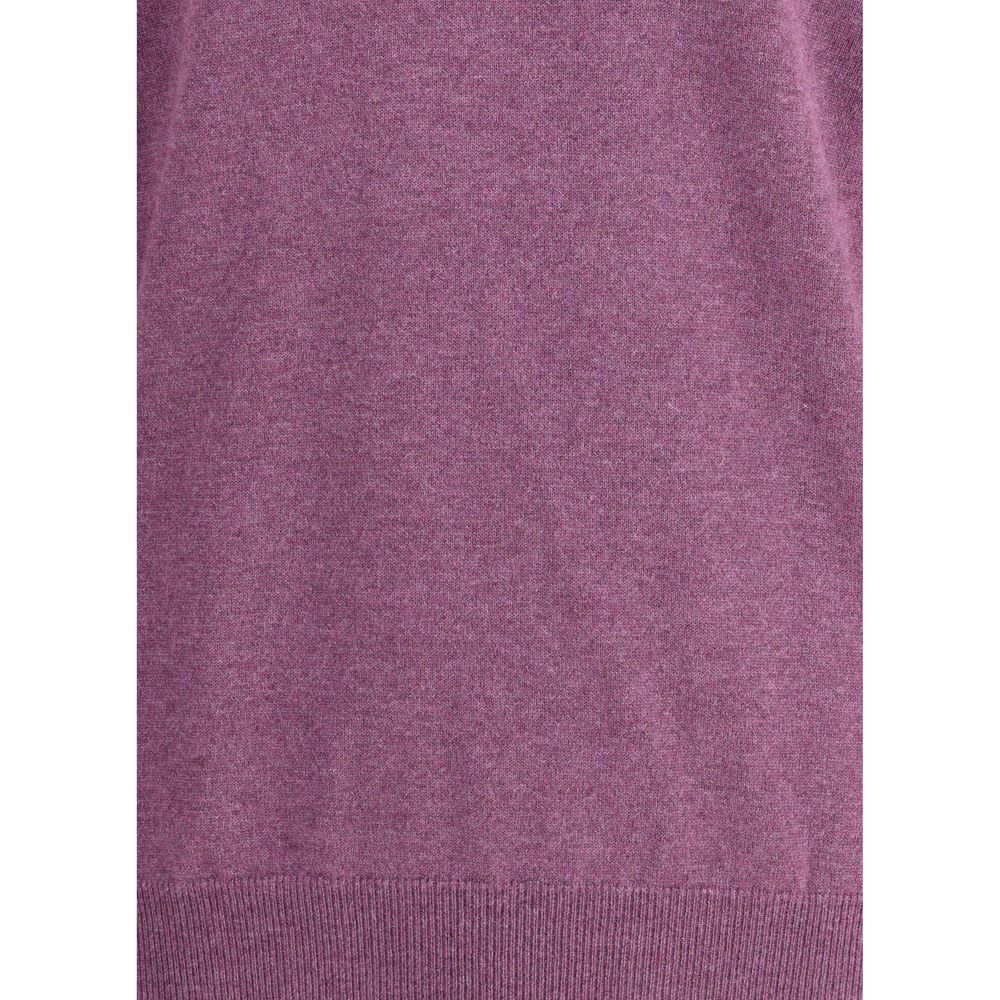 Brunello Cucinelli Purple Cashmere Cashmere Sweater