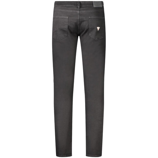 Guess Jeans Black Cotton Jeans Denim