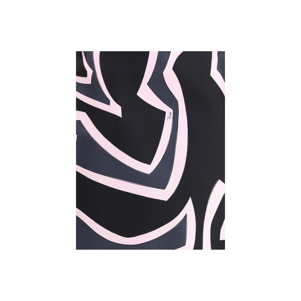 Emilio Pucci Multicolor Silk Mini Skirt