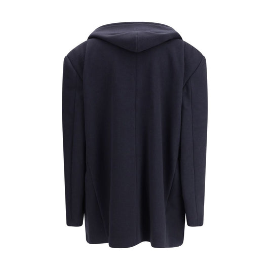 Balenciaga Hooded Short Coat