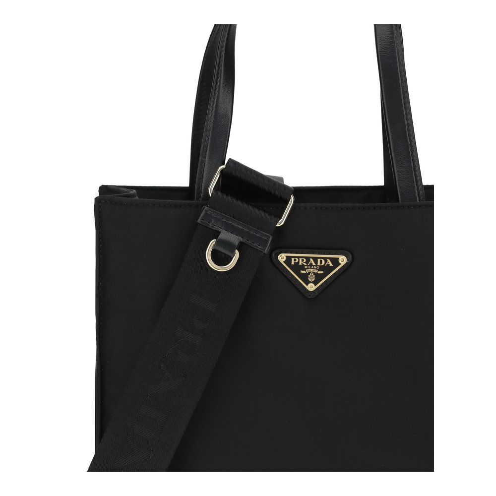 Prada Black Recycled Polyamide Shoulder Bag