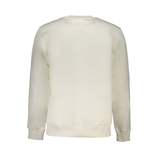Tommy Hilfiger White Cotton Sweatshirt