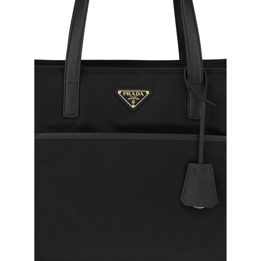 Prada Black Nylon Shoulder Bag