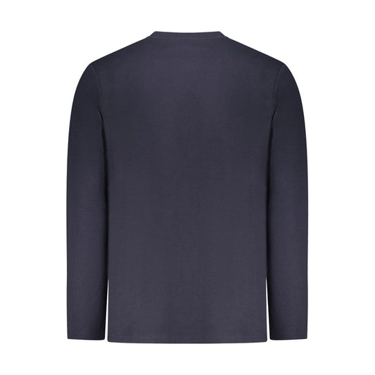 Hugo Boss Blue Cotton Men Sweater