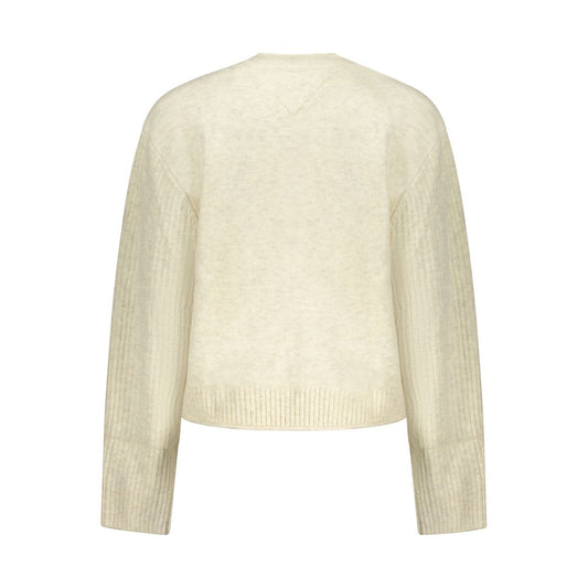 Tommy Hilfiger Beige Wool Women Sweater