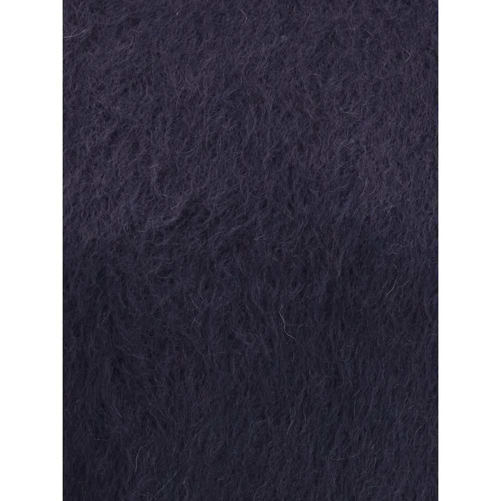 Max Mara Blue Polyamide Sweatshirt