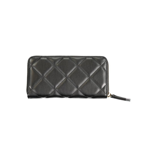 Mario Valentino Black Polyethylene Wallet