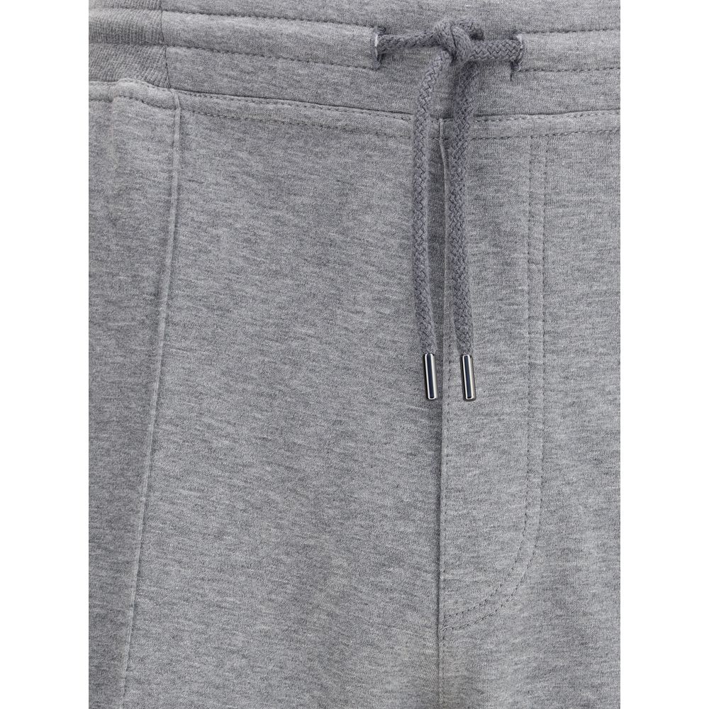 Brunello Cucinelli Gray Cotton Joggers (Workout Pants)