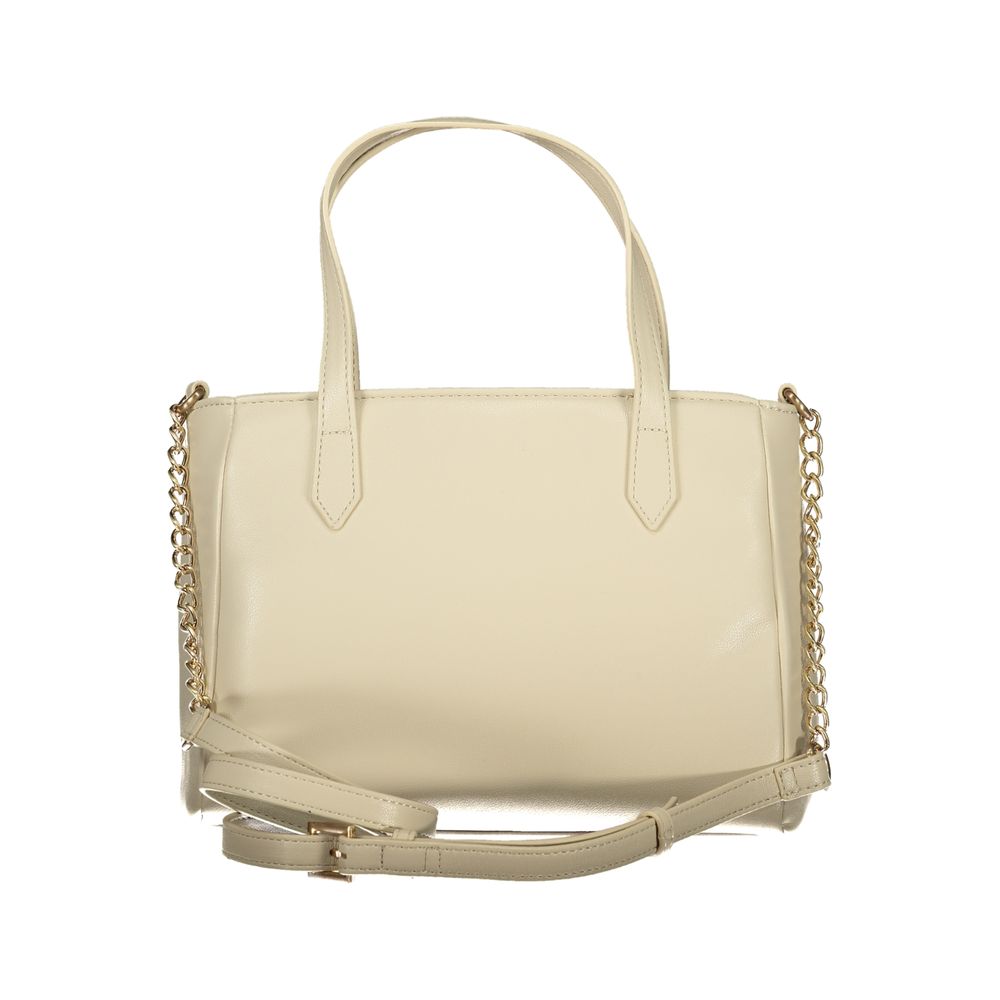 Mario Valentino Beige Polyethylene Handbag