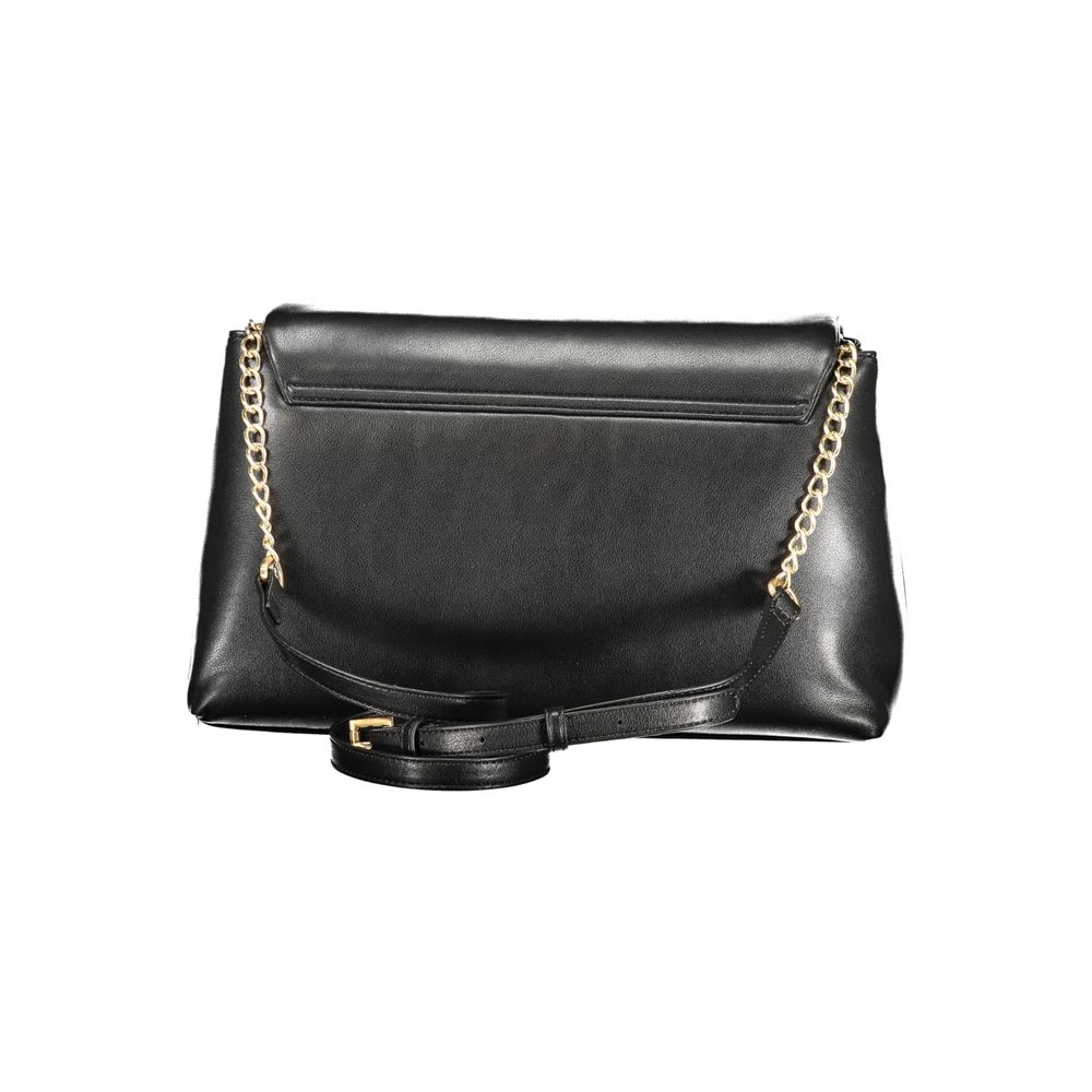Mario Valentino Black Polyethylene Handbag