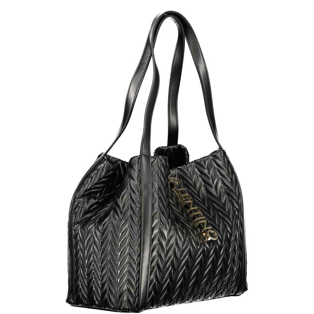 Mario Valentino Black Polyethylene Handbag