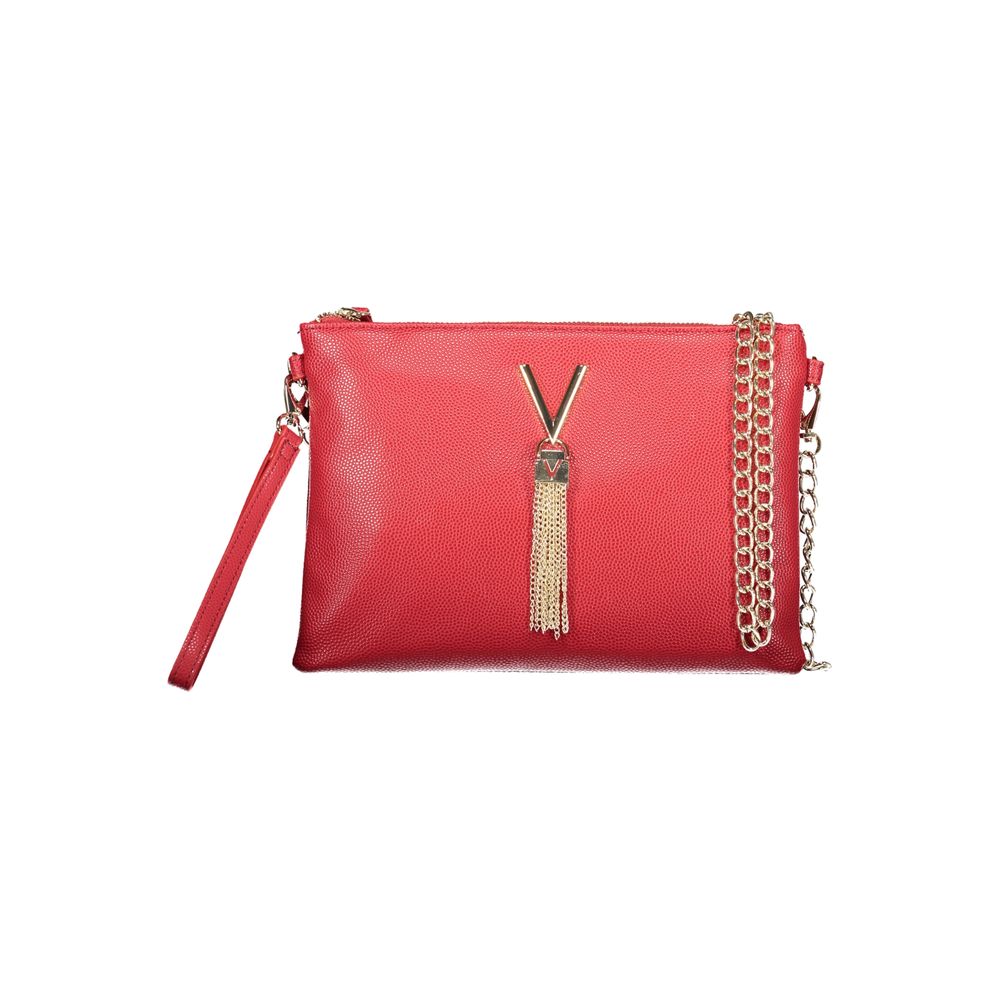 Mario Valentino Red Polyethylene Women Handbag