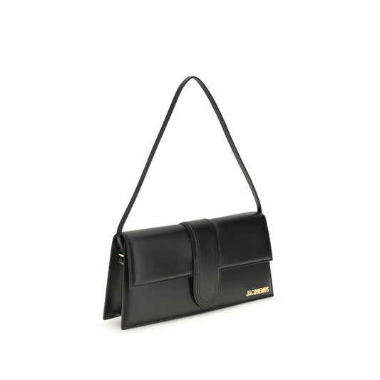 Jacquemus Black Calf Leather Bos Taurus Shoulder Bag