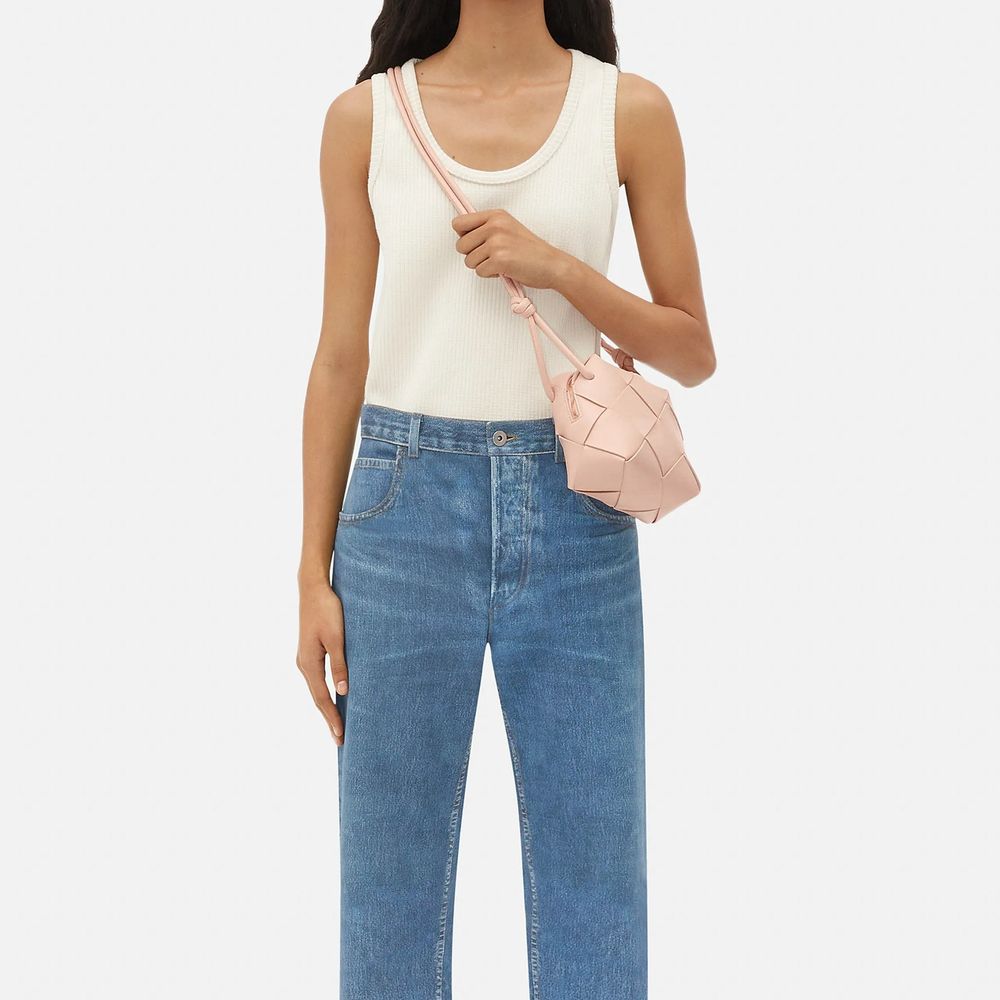 Bottega Veneta Multicolor Lamb Leather Crossbody Bag