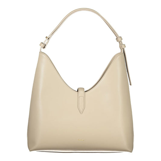 Furla Beige Leather Handbag