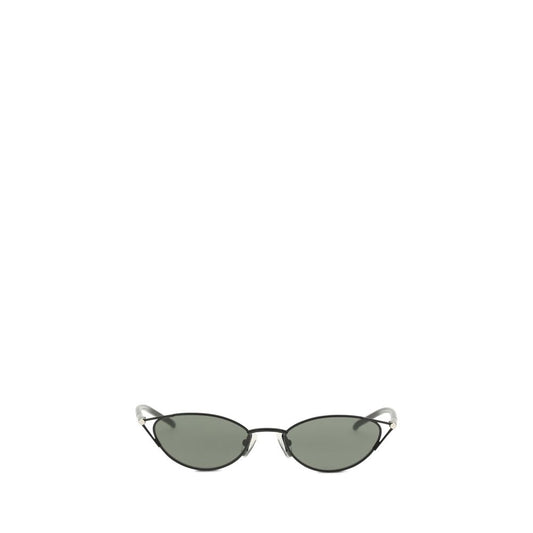 Alexander McQueen Black Metal Sunglasses
