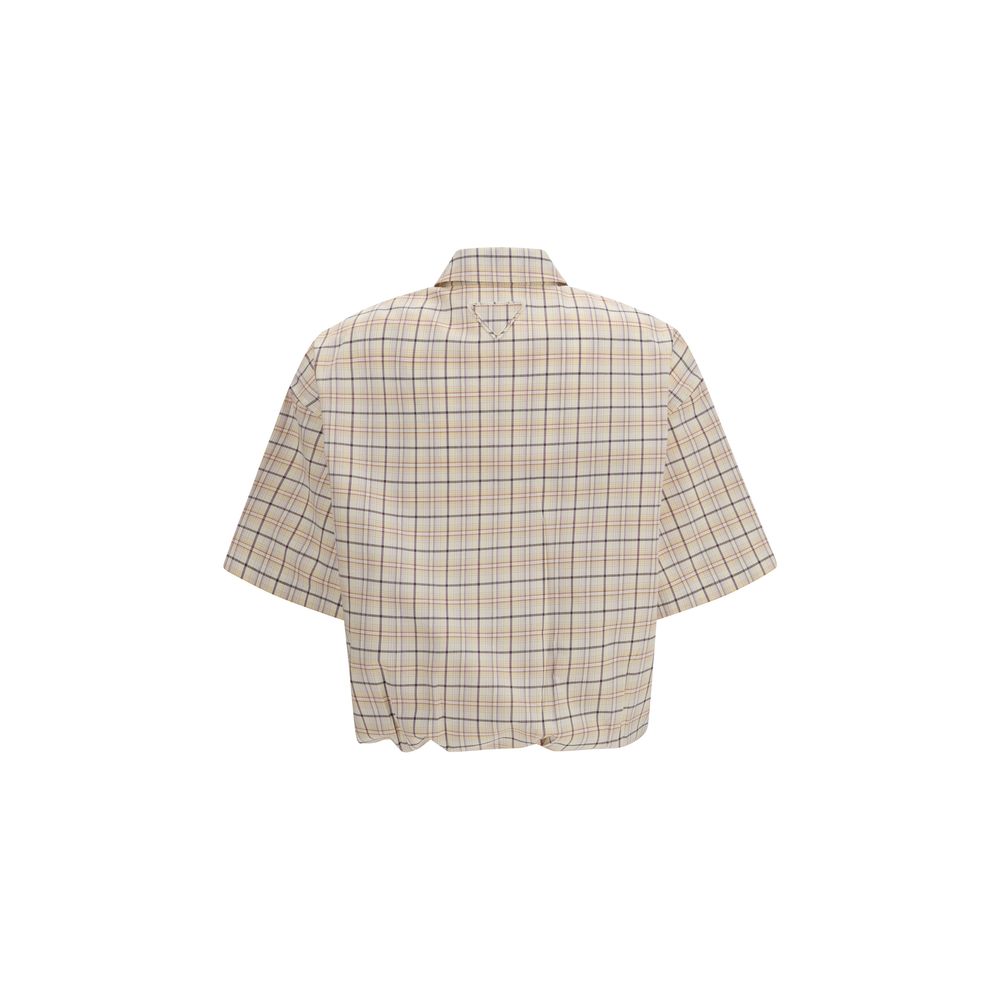 Prada Beige Fabric Shirt