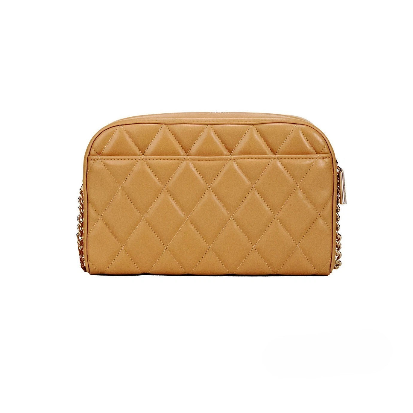 Kate Spade Carey Mini Tiramisu Quilted Smooth Leather Camera Crossbody Bag