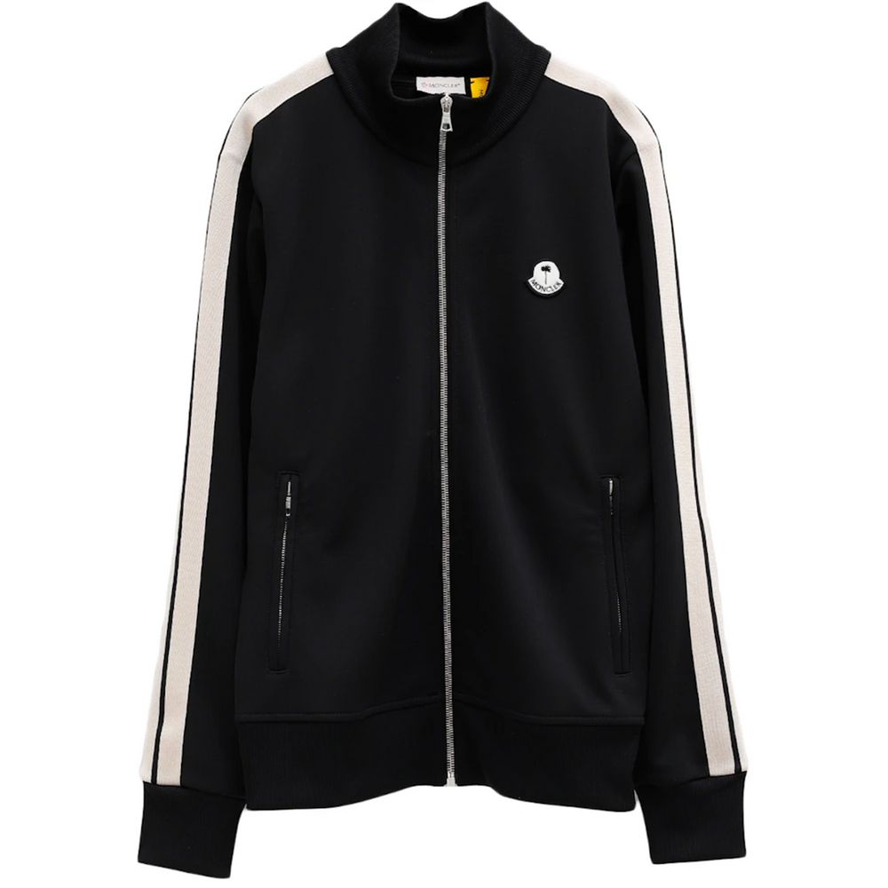 Moncler x Palm Angels Black Polyester Men Sweater