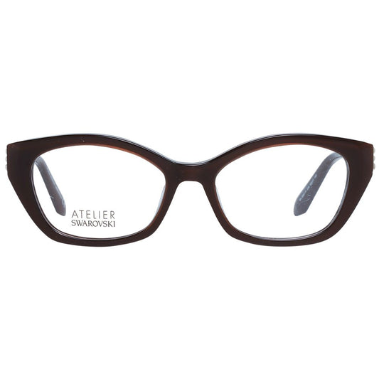 Atelier Swarovski Brown Women Glasses Frame