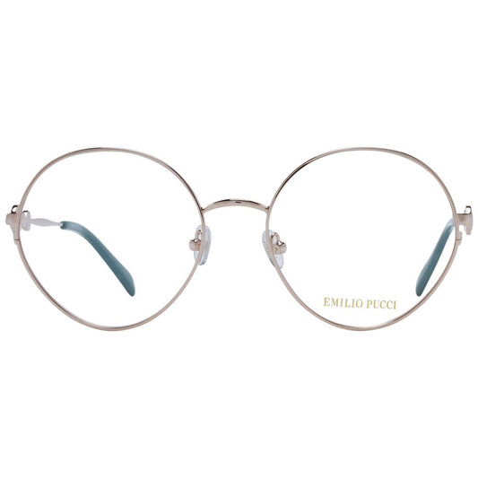 Emilio Pucci Rose Gold Metal Glasses (Frames)