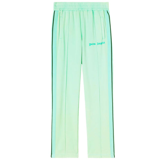 Palm Angels Green Nylon Men Pant