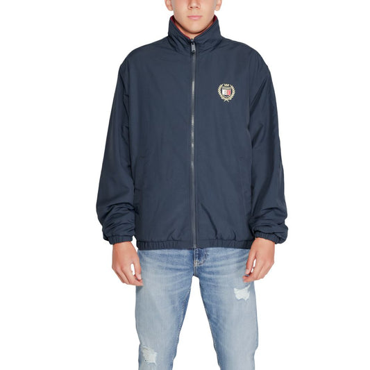 Tommy Hilfiger Jeans Blue Recycled Polyester Jackets & Coat