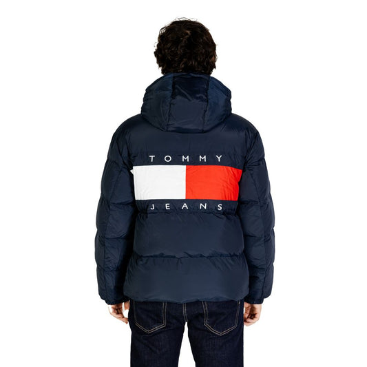 Tommy Hilfiger Jeans Blue Recycled Polyester Jackets & Coat