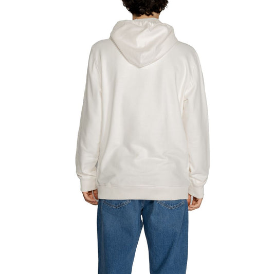 Tommy Hilfiger Jeans White Cotton Hoodie