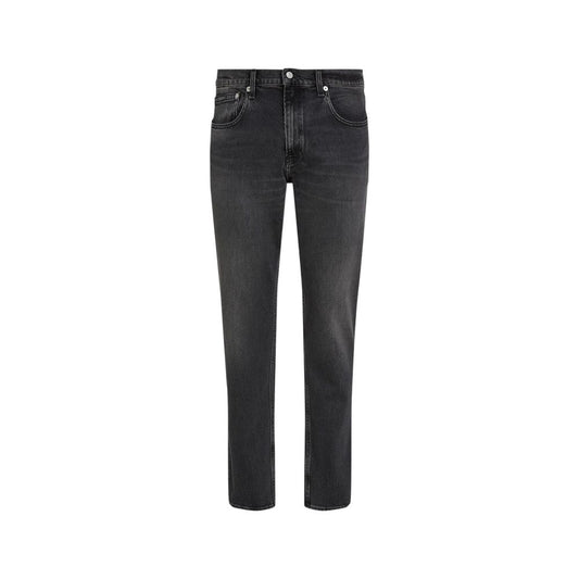 Calvin Klein Jeans Black Cotton Skinny Jean