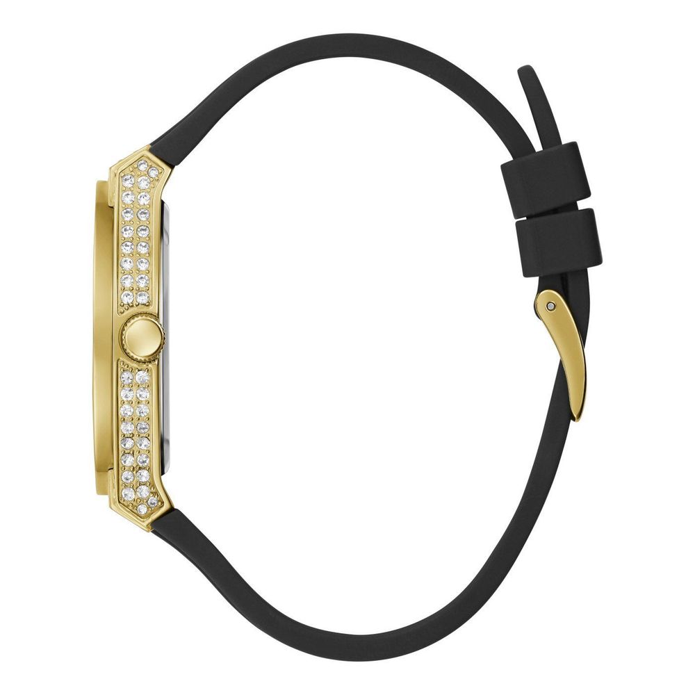 Guess Black Synthetic Dress Watch