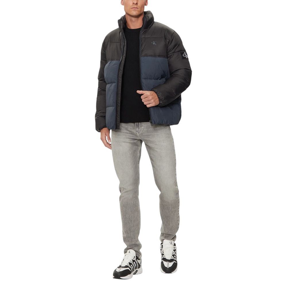 Calvin Klein Jeans Blue Recycled Polyamide Jackets & Coat