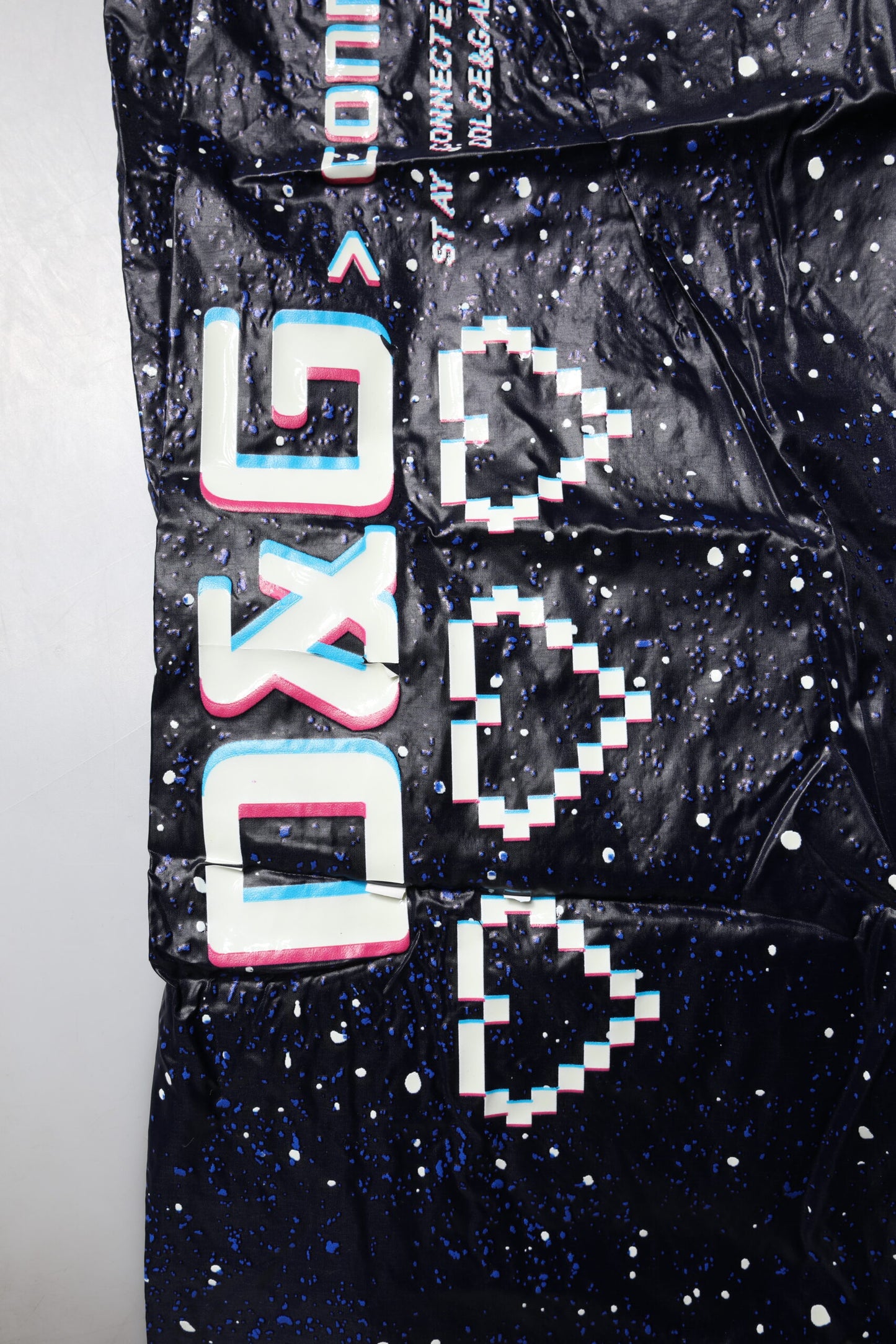 Dolce & Gabbana Dark Blue DG Game Print Cotton Jogger Pants