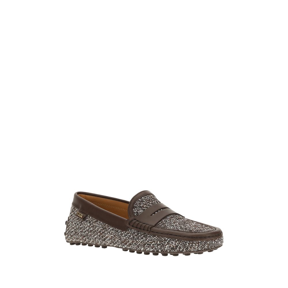 Tod's Tweed Gommino Loafers