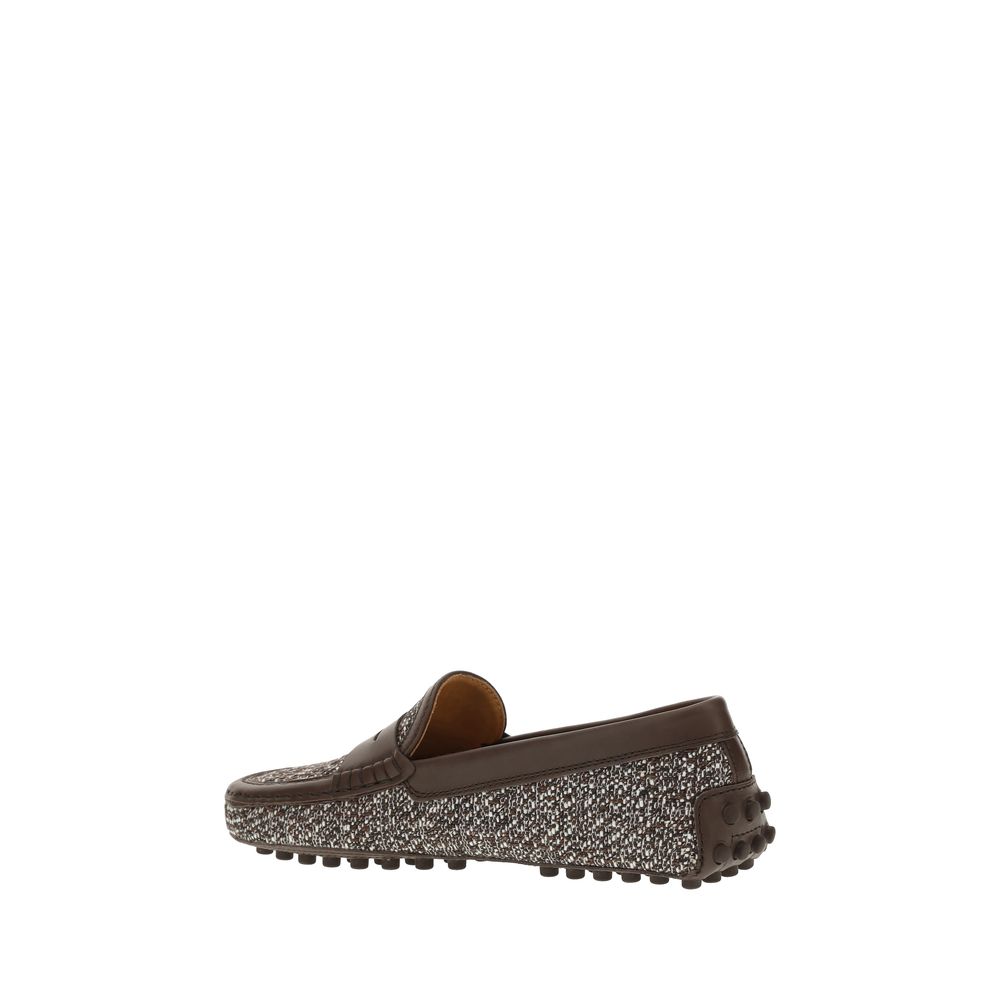 Tod's Tweed Gommino Loafers