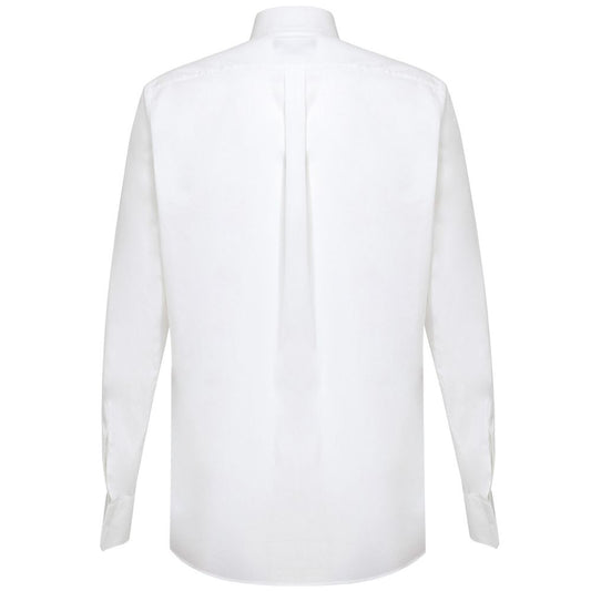 Dolce & Gabbana White Cotton Dress Shirt