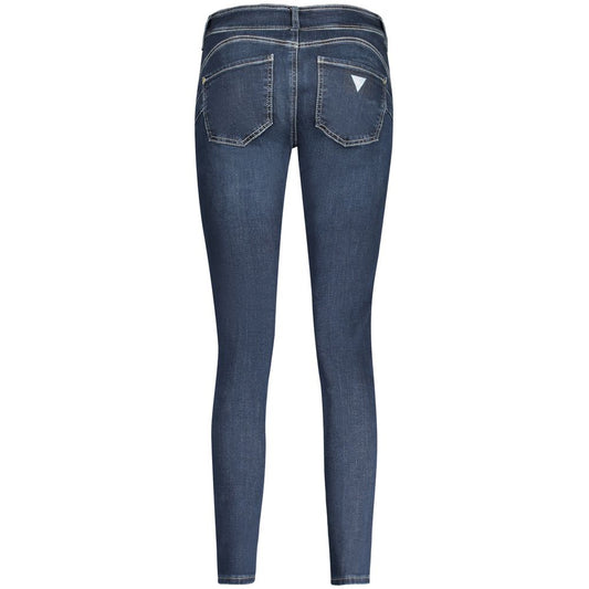 Guess Jeans Blue Cotton Women Skinny Jean