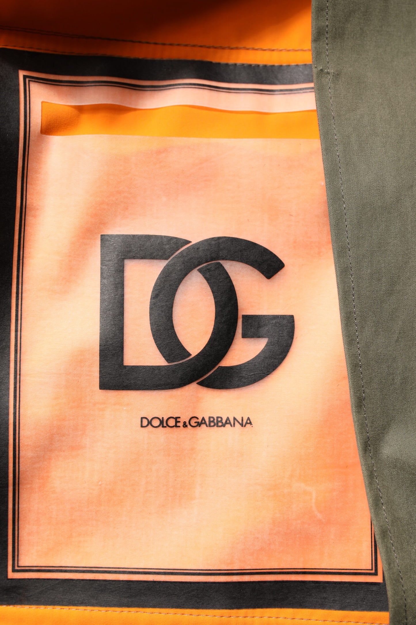 Dolce & Gabbana Multicolor Camouflage Button Hooded Jacket