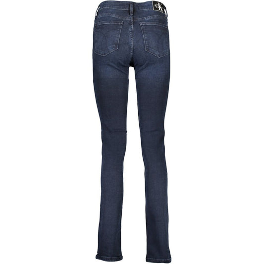 Calvin Klein Blue Cotton Jeans Denim