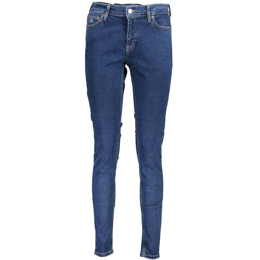 Tommy Hilfiger Blue Cotton Jeans Denim