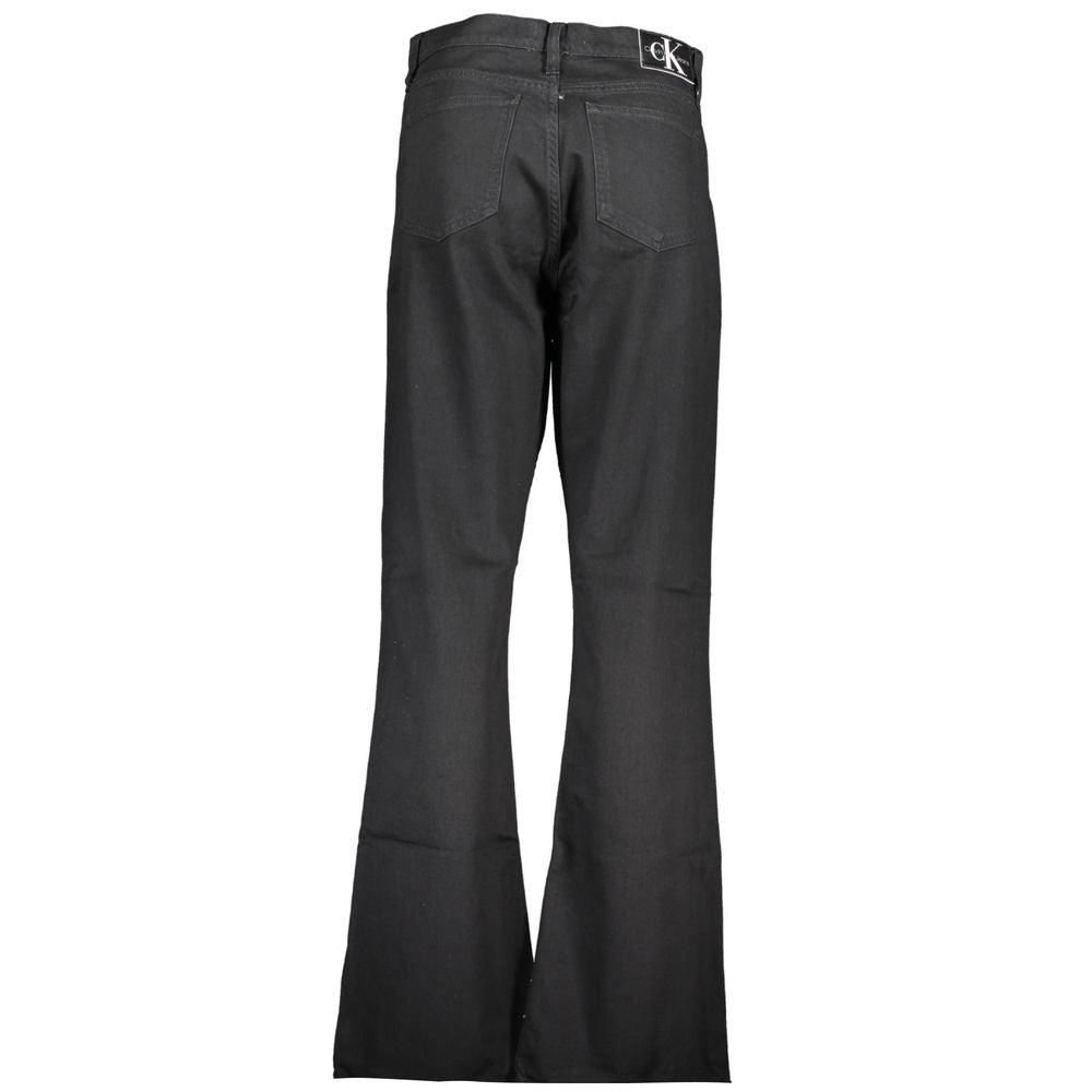 Calvin Klein Black Cotton Women Jeans