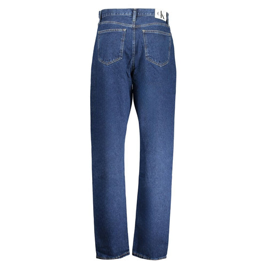 Calvin Klein Blue Cotton Jeans Denim