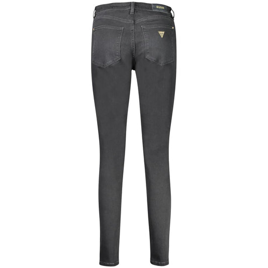 Guess Jeans Black Cotton Jeans Denim