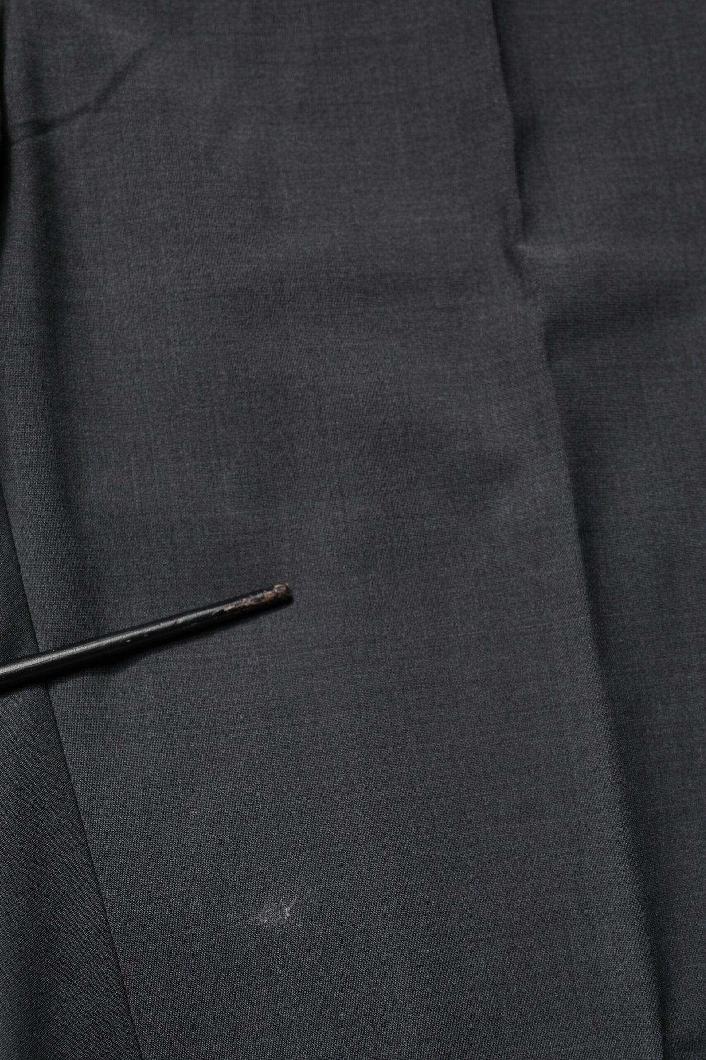 Dolce & Gabbana Black Wool Dress Slim Formal Pants