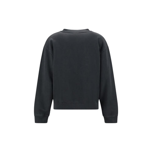PINKO Black Cotton Sweatshirt