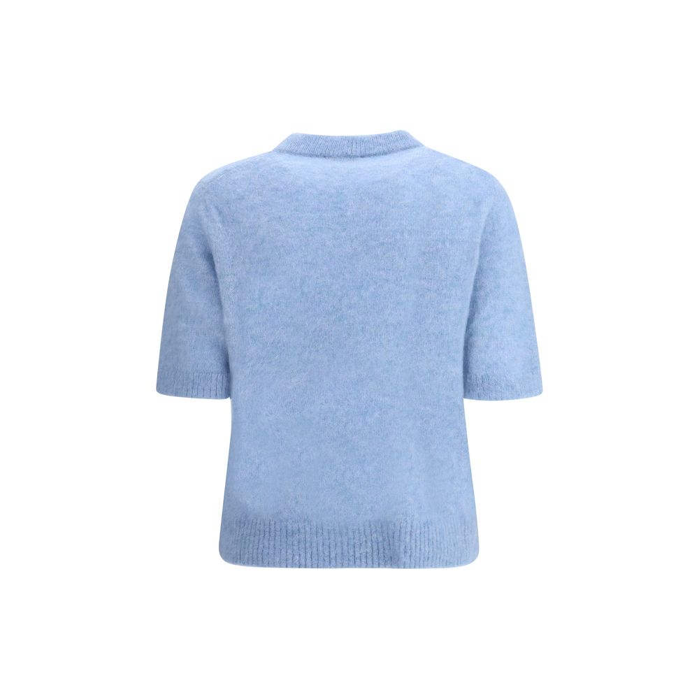 Ganni Puppies short sleeve Sweater