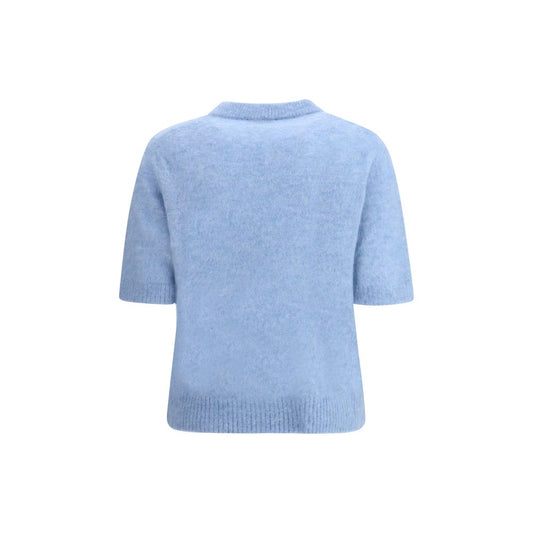 Ganni Puppies short sleeve Sweater