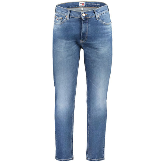 Tommy Hilfiger Blue Cotton Men Jeans
