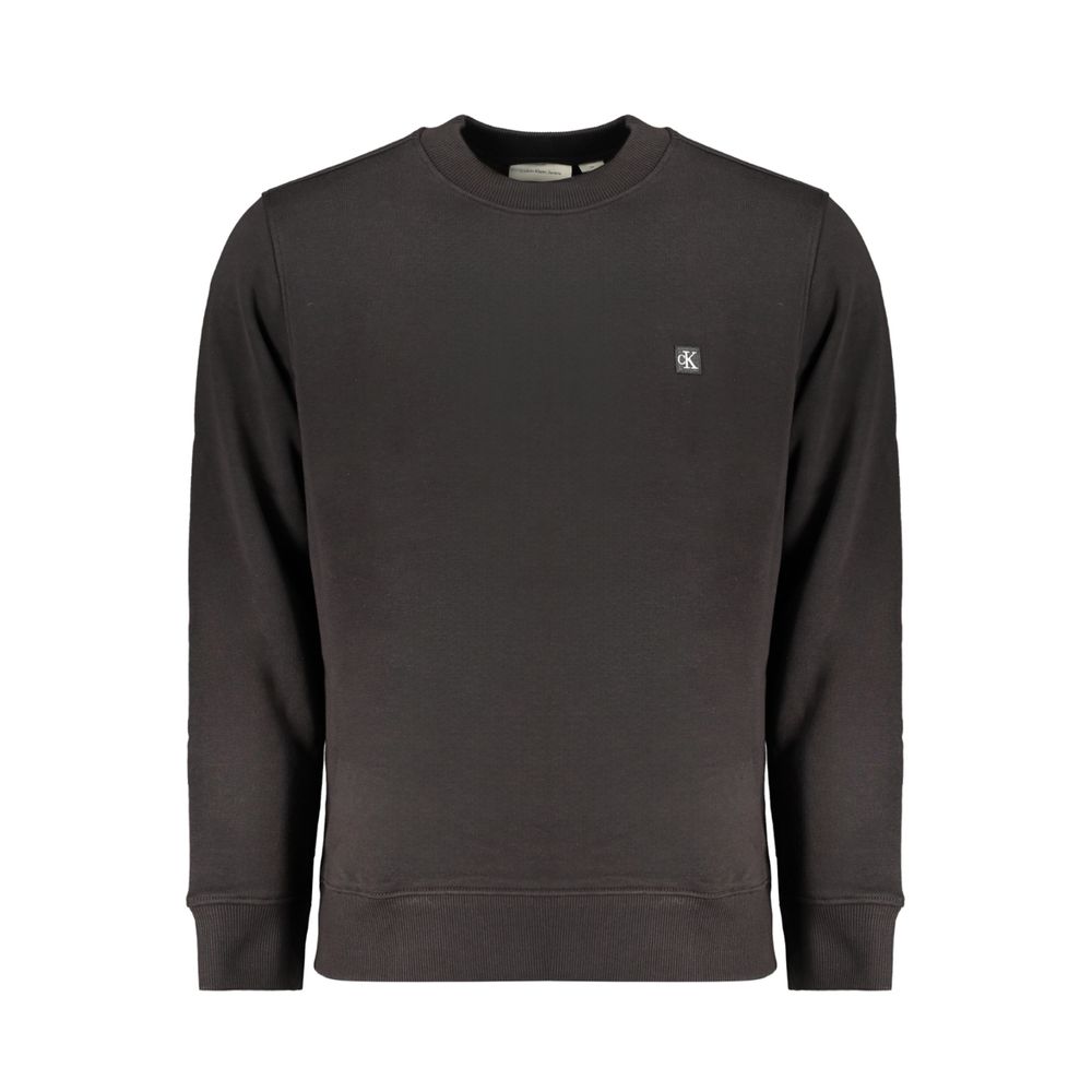 Calvin Klein Black Cotton Men Sweater
